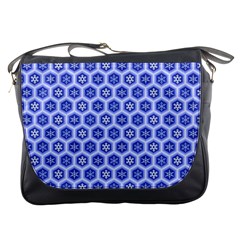 A Hexagonal Pattern Unidirectional Messenger Bag by Pakrebo