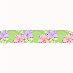 Lily Flowers Green Plant Natural Small Bar Mats