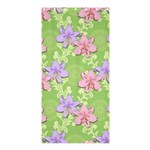 Lily Flowers Green Plant Natural Shower Curtain 36  x 72  (Stall)  Curtain(36 X72 ) - 33.26 x66.24  Curtain(36 X72 )
