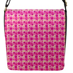 Heart Pink Flap Closure Messenger Bag (s) by Pakrebo