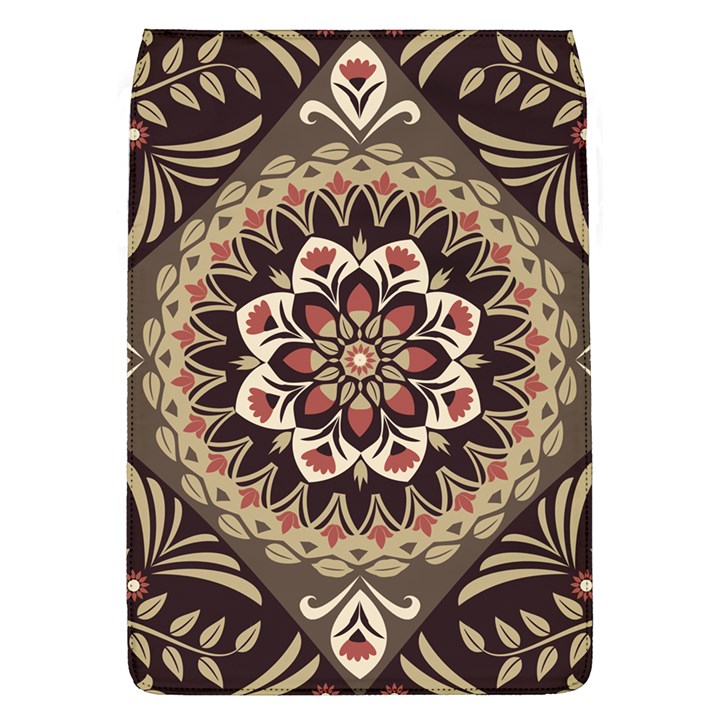 Seamless Pattern Floral Flower Removable Flap Cover (L)