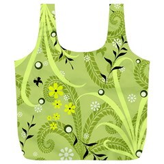 Seamless Pattern Green Garden Full Print Recycle Bag (XL)