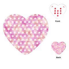 Traditional Patterns Hemp Pattern Playing Cards (heart) by Pakrebo