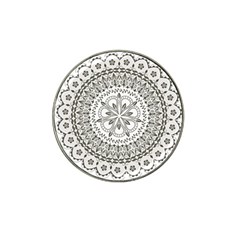 Vector Mandala Drawing Decoration Hat Clip Ball Marker by Pakrebo