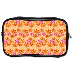 Maple Leaf Autumnal Leaves Autumn Toiletries Bag (one Side) by Pakrebo