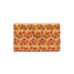 Maple Leaf Autumnal Leaves Autumn Cosmetic Bag (xs) by Pakrebo