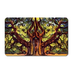 Tree Monster Maestro Landscape Magnet (rectangular) by Pakrebo