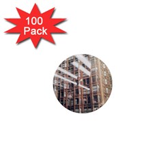 Chicago L Morning Commute 1  Mini Magnets (100 Pack)  by Riverwoman