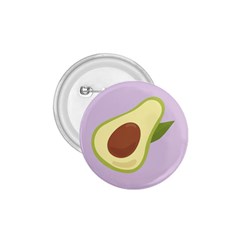 Light Green Retro Avocado Pattern On Pastel Violet Background 1 75  Buttons by genx