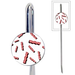 Funny Bacon Slices Pattern Infidel Red Meat Book Mark by genx