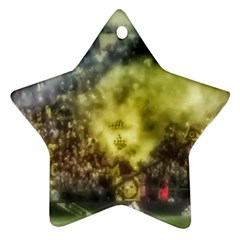 Columbus Crew Crowd, Mapfe Stadium Star Ornament (two Sides) by Riverwoman