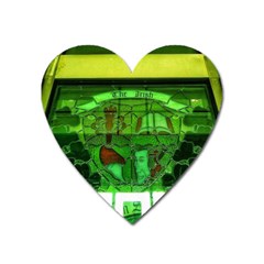 Dublin Scioto Irish Window Heart Magnet by Riverwoman