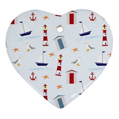 Thème Marin - Sea Ornament (heart) by alllovelyideas
