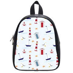 Thème Marin - Sea School Bag (small) by alllovelyideas
