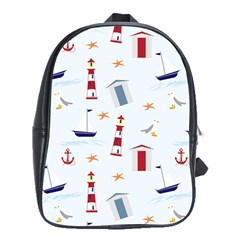 Thème Marin - Sea School Bag (xl) by alllovelyideas