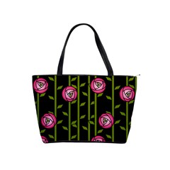 Abstract Rose Garden Classic Shoulder Handbag