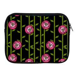 Abstract Rose Garden Apple Ipad 2/3/4 Zipper Cases