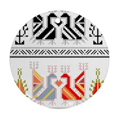 Bulgarian Folk Art Folk Art Ornament (round)