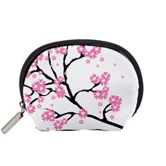 Blossoms Branch Cherry Floral Accessory Pouch (small)