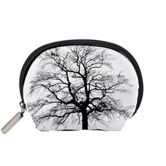 Tree Silhouette Winter Plant Accessory Pouch (Small)