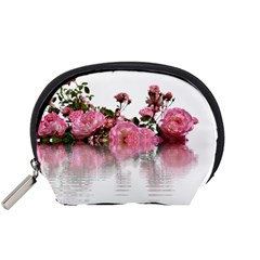 Roses Flowers Nature Flower Accessory Pouch (small)