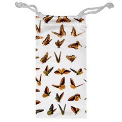 Butterfly Butterflies Insect Swarm Jewelry Bag by Pakrebo