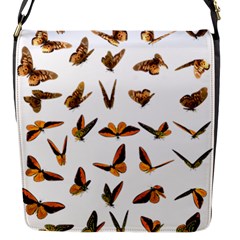 Butterfly Butterflies Insect Swarm Flap Closure Messenger Bag (s) by Pakrebo