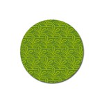 Oak Tree Nature Ongoing Pattern Magnet 3  (Round) Front