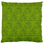 Oak Tree Nature Ongoing Pattern Large Cushion Case (Two Sides) Back