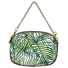 Fancy Tropical Pattern Chain Purse (One Side)