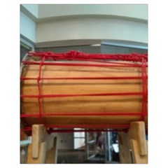 Taiko Drum Drawstring Bag (small)
