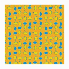 Lemons Ongoing Pattern Texture Medium Glasses Cloth by Mariart