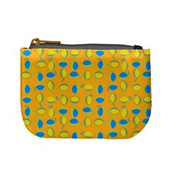 Lemons Ongoing Pattern Texture Mini Coin Purse