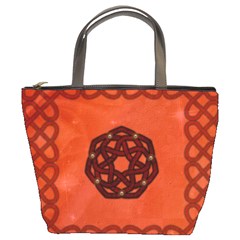 Elegant Decorative Celtic, Knot Bucket Bag by FantasyWorld7