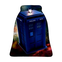 The Police Box Tardis Time Travel Device Used Doctor Who Ornament (bell) by Sudhe