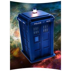 The Police Box Tardis Time Travel Device Used Doctor Who Back Support Cushion by Sudhe