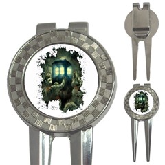 Time Machine Doctor Who 3-in-1 Golf Divots by Sudhe