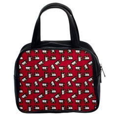 Bento Lunch Red Classic Handbag (two Sides) by snowwhitegirl