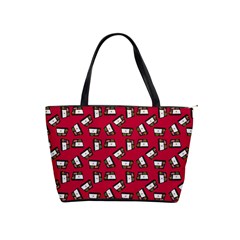 Bento Lunch Red Classic Shoulder Handbag by snowwhitegirl