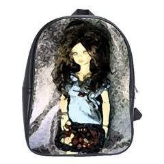 Chocolate School Bag (large)