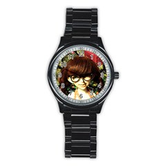 Olivia In The Fields Stainless Steel Round Watch by snowwhitegirl