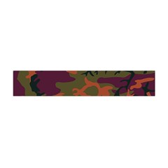 Camouflage Orange Flano Scarf (mini) by snowwhitegirl