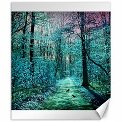 Blue Forest Canvas 20  X 24  by snowwhitegirl