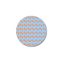 Cotton Candy Pattern Blue Golf Ball Marker (4 Pack) by snowwhitegirl