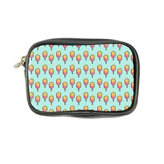 Cotton Candy Pattern Aqua 3d Coin Purse by snowwhitegirl