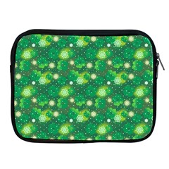 4 Leaf Clover Star Glitter Seamless Apple Ipad 2/3/4 Zipper Cases by Pakrebo