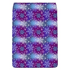 Snow White Blue Purple Tulip Removable Flap Cover (l)