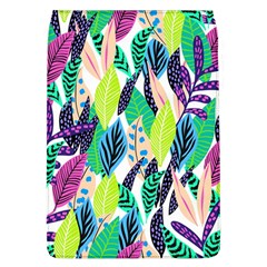 Leaves Drawing Pattern Nature Removable Flap Cover (l)