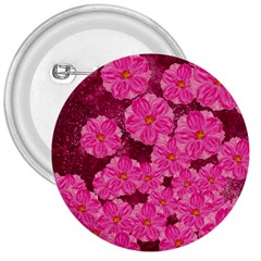 Cherry Blossoms Floral Design 3  Buttons