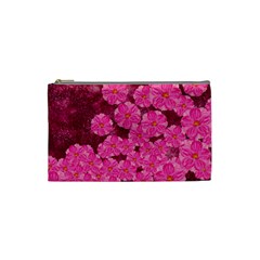 Cherry Blossoms Floral Design Cosmetic Bag (small) by Pakrebo